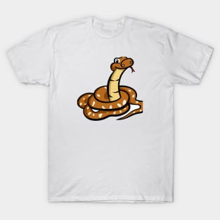 Cute Rattlesnake Drawing T-Shirt